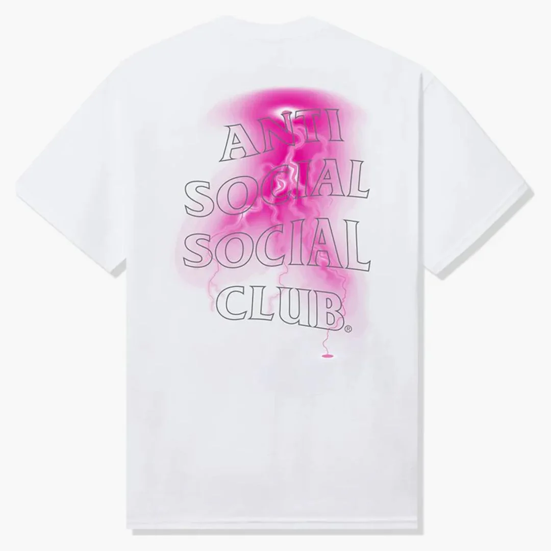 Anti Social Social Club Save Your Tears 3m Reflective Tee White
