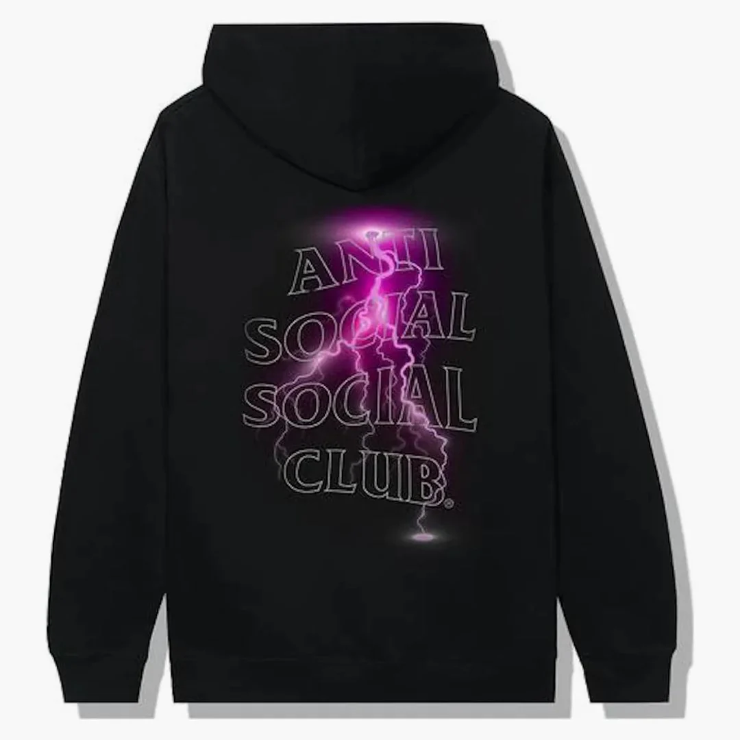 Anti Social Social Club Save Your Tears Hoodie Black - Image 2