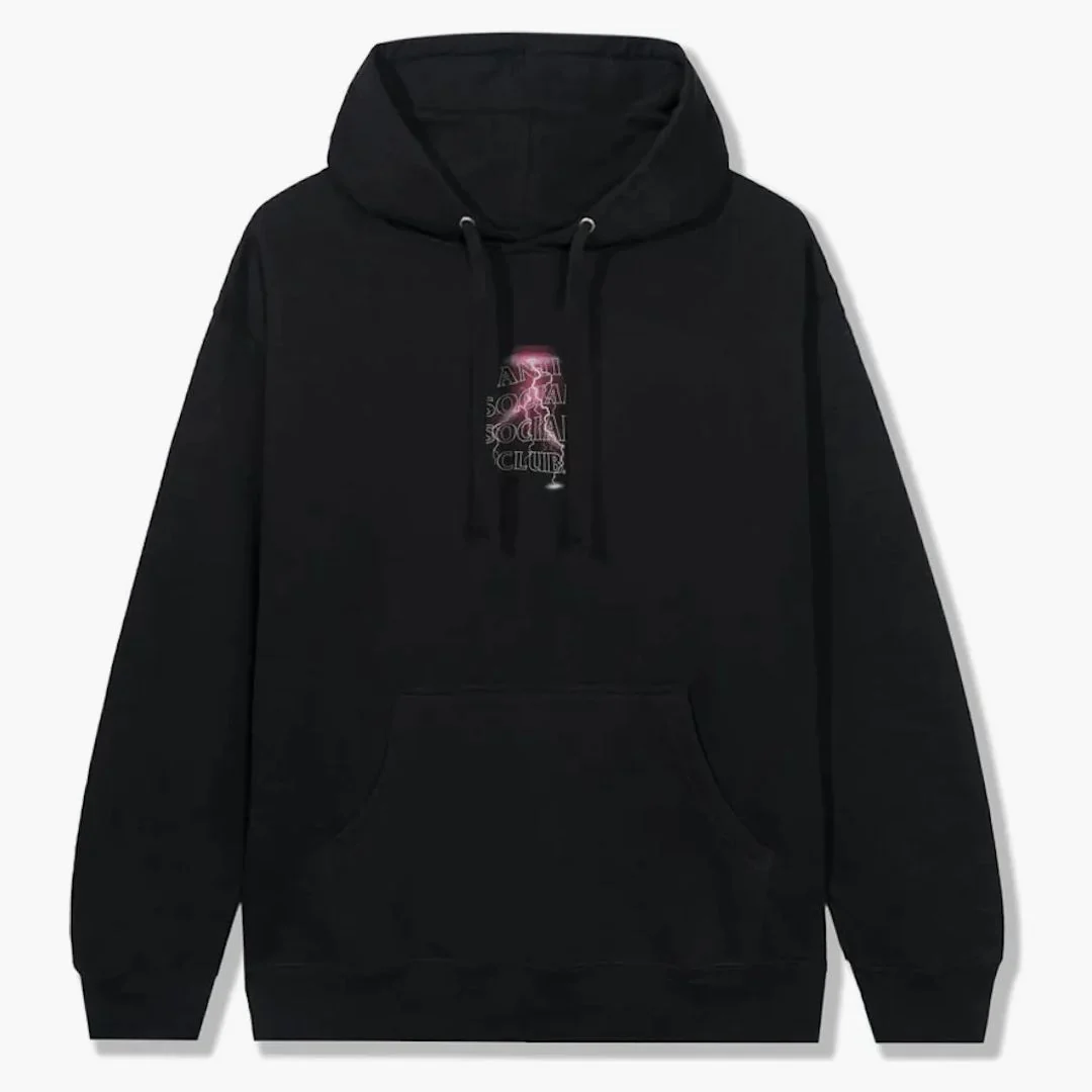 Anti Social Social Club Save Your Tears Hoodie (fw21) Black - Image 2