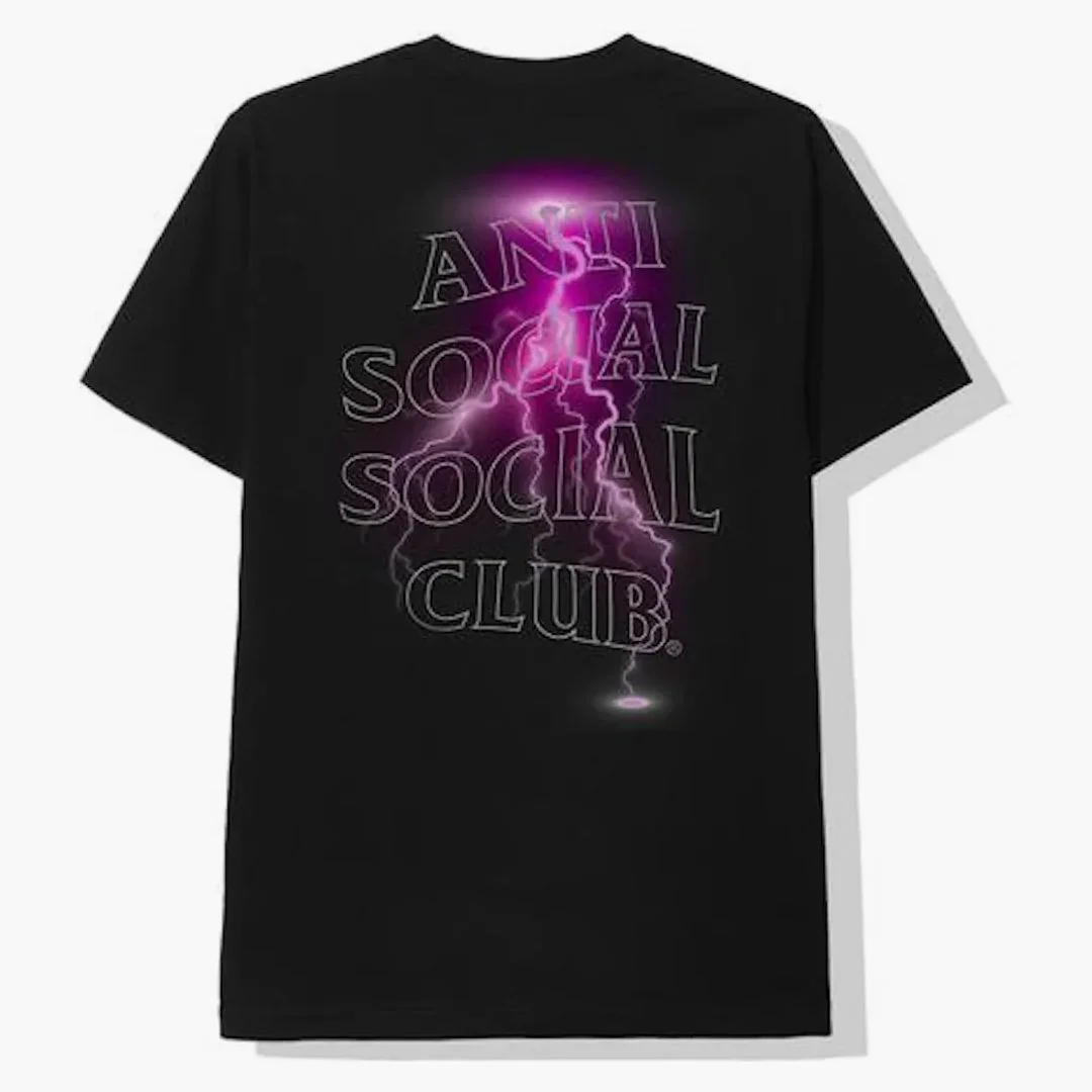 Anti Social Social Club Save Your Tears T-shirt Black - Image 2