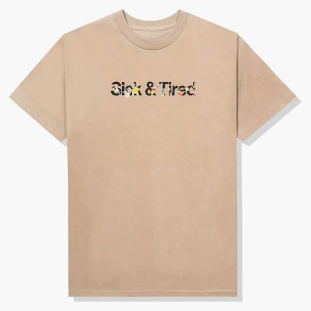 Anti Social Social Club Self Conclusion T-shirt Sand - Image 2