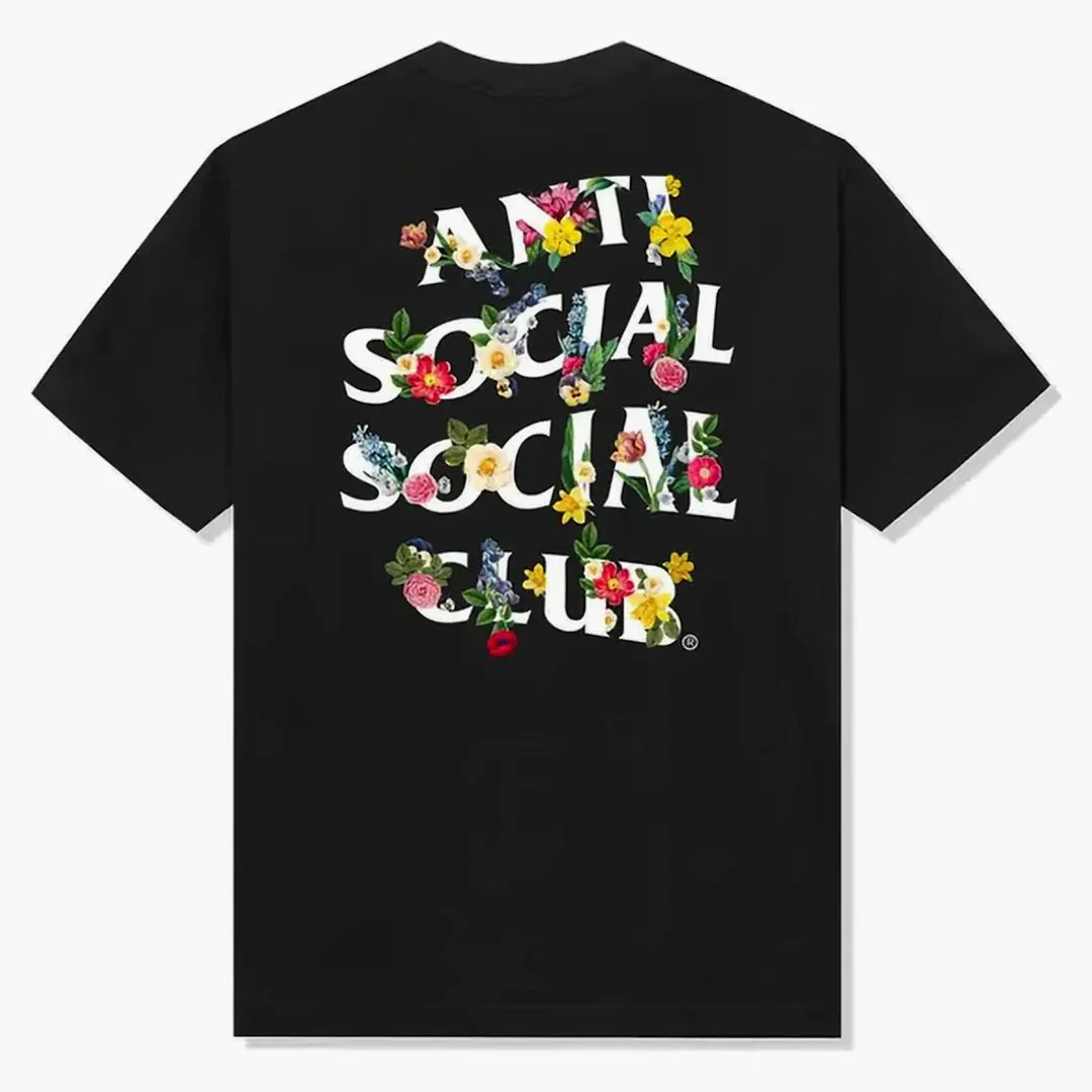 Anti Social Social Club Self Conclusion Tee Charcoal - Image 2