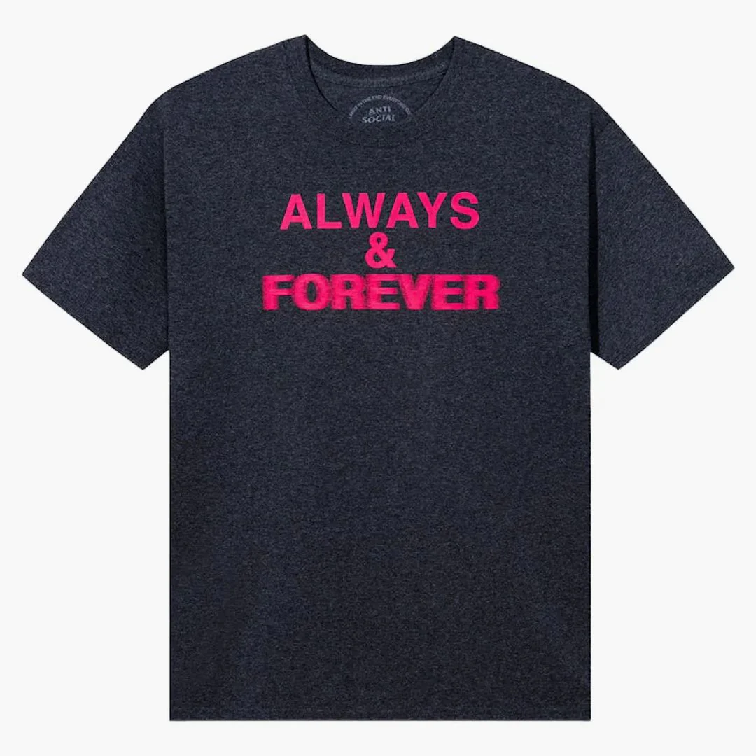 Anti Social Social Club Six 3 Seven Tee Gray