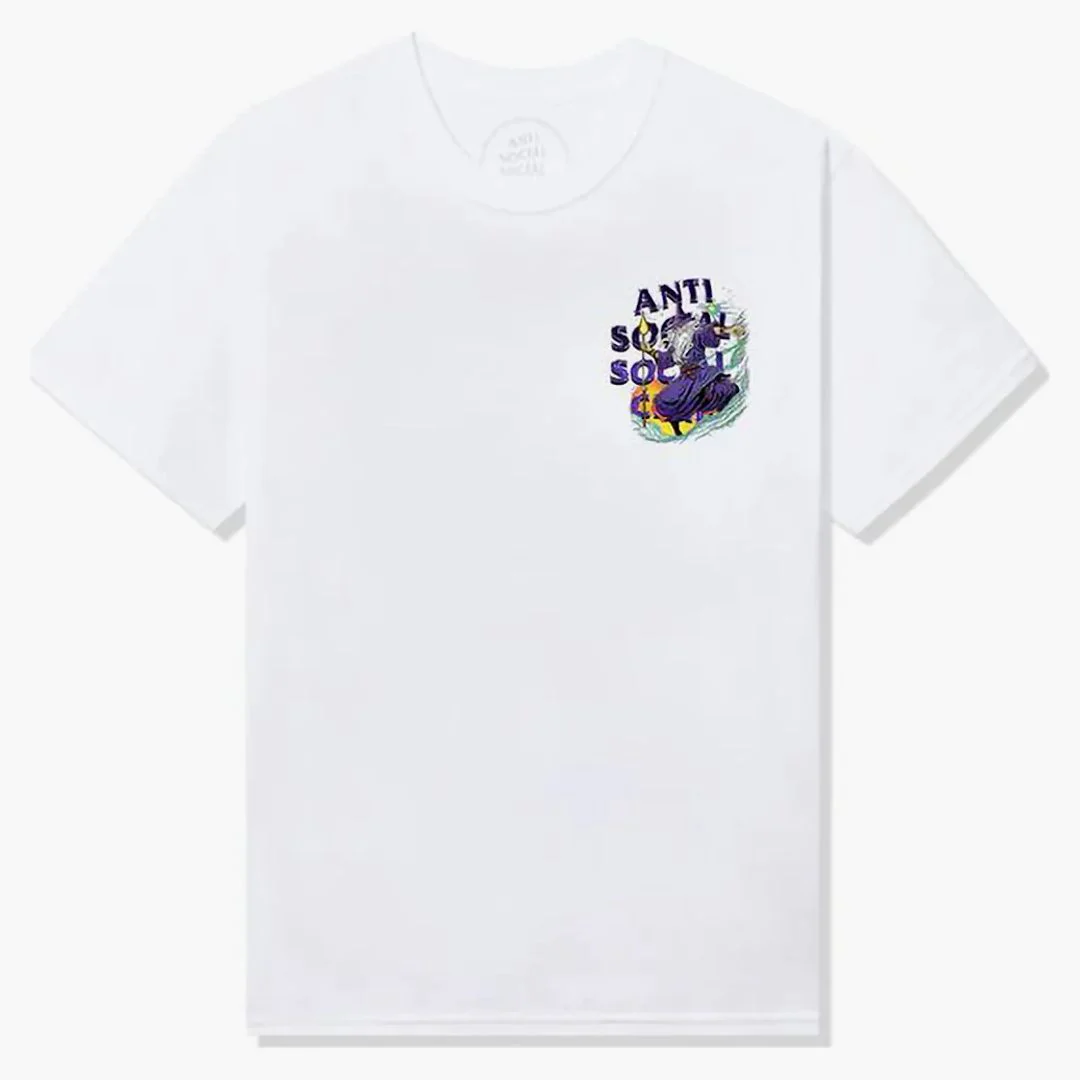 Anti Social Social Club Sleave Tee White - Image 2