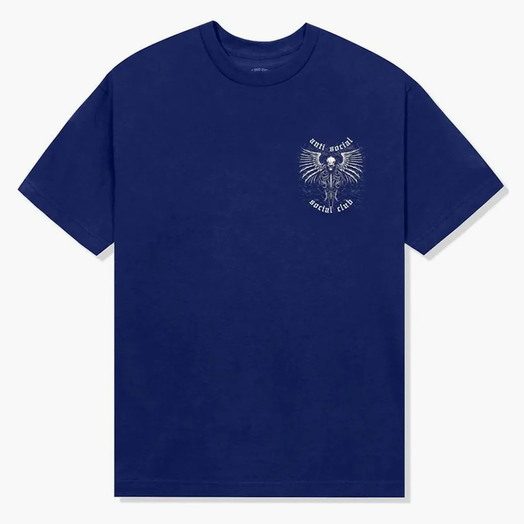 Anti Social Social Club Solace Tee Blue - Image 2