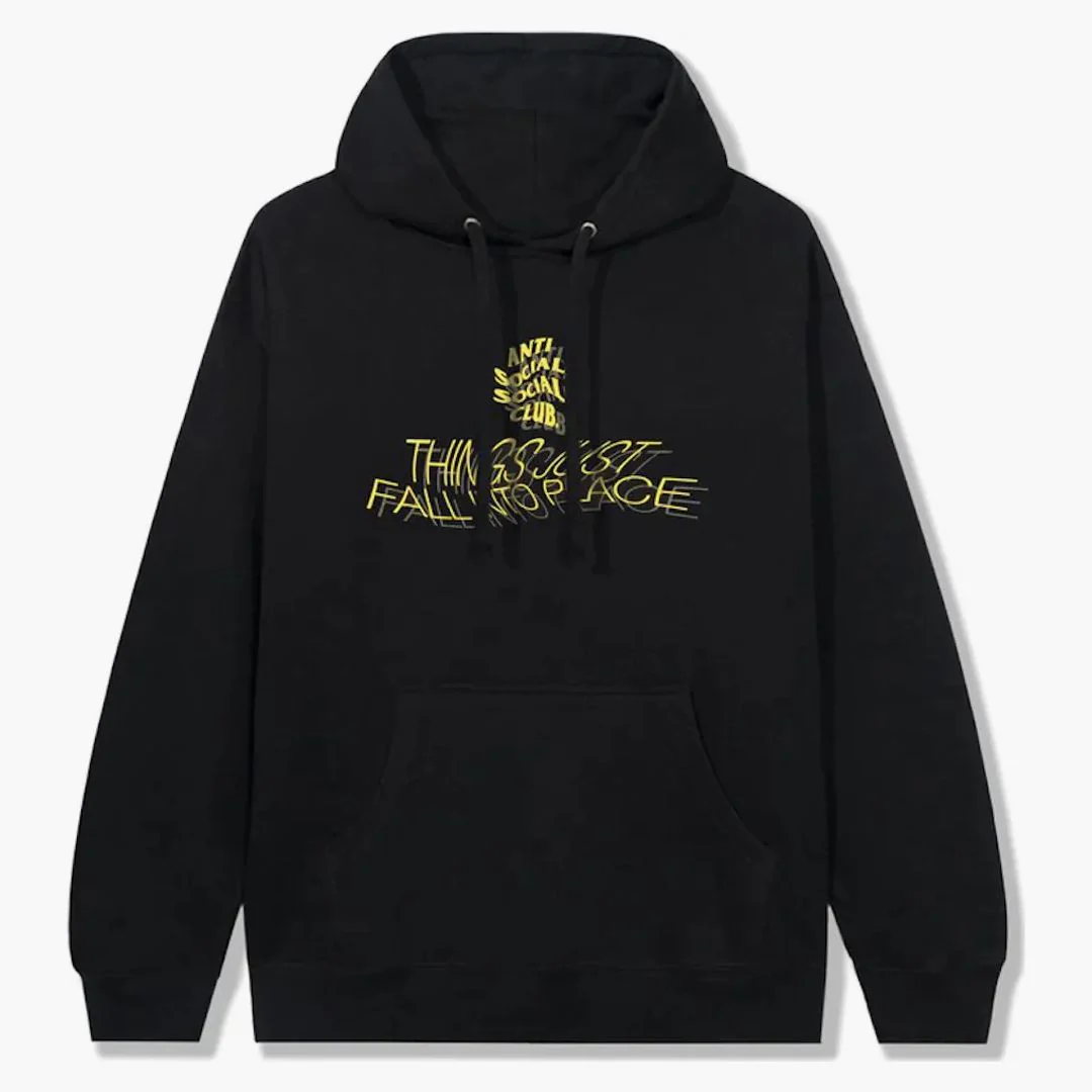 Anti Social Social Club Sometimes They Don't Hoodie Black - Image 2