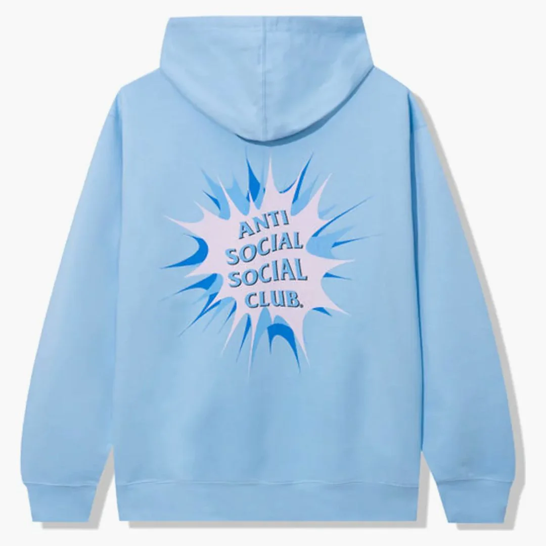 Anti Social Social Club Stunned Hoodie Blue
