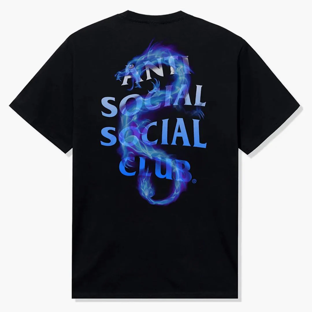 Anti Social Social Club Summer In The Mink Tee Black - Image 2