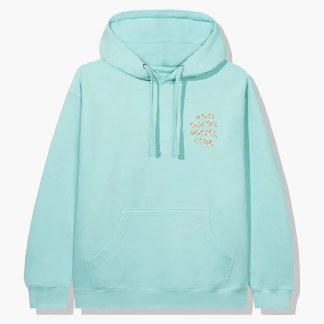 Anti Social Social Club Sweeter Then You Think Hoodie Mint - Image 2