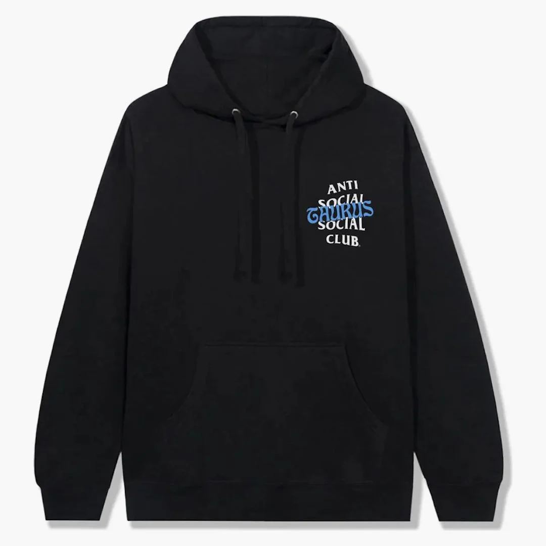 Anti Social Social Club Taurus Hoodie Black