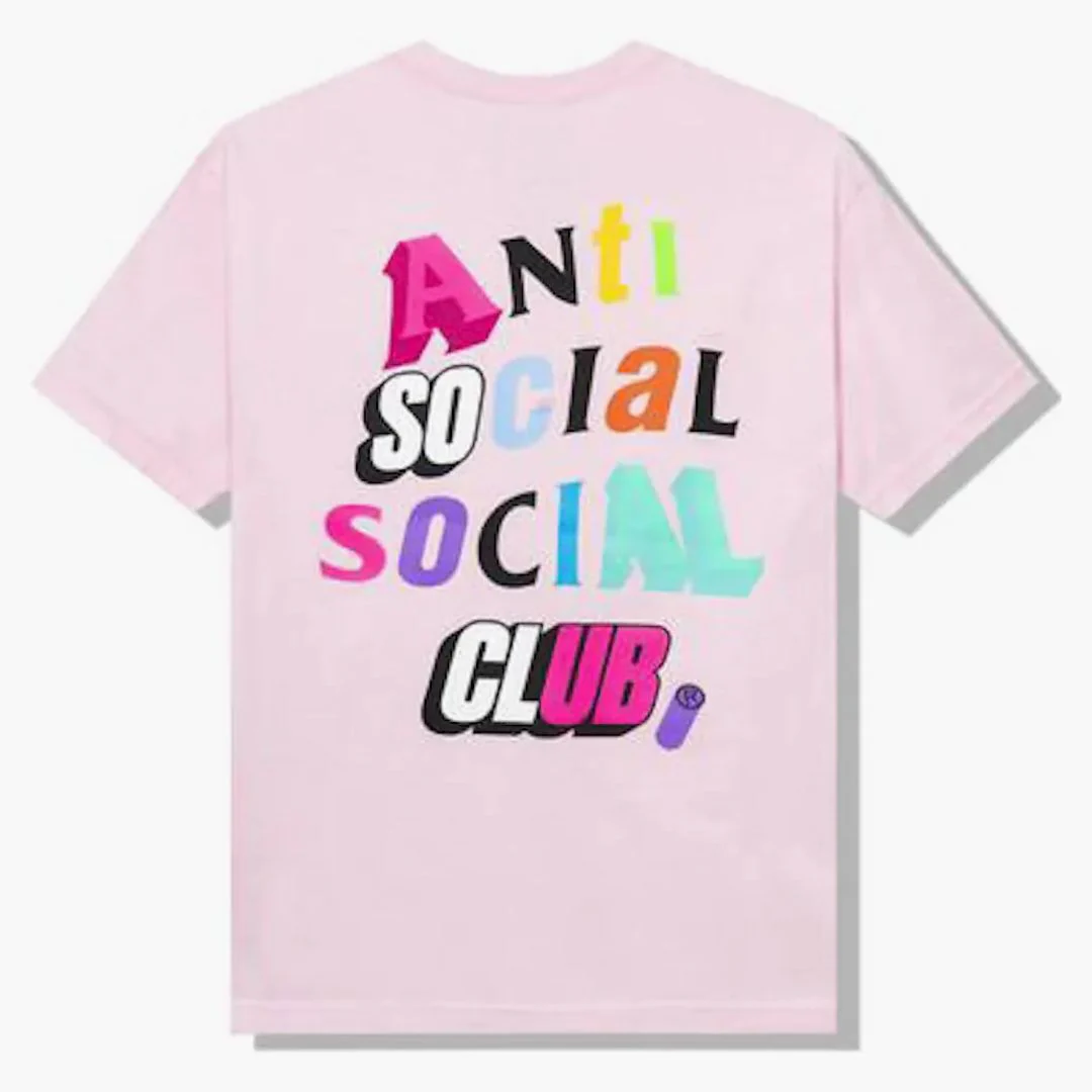Anti Social Social Club The Real Me Tee Pink