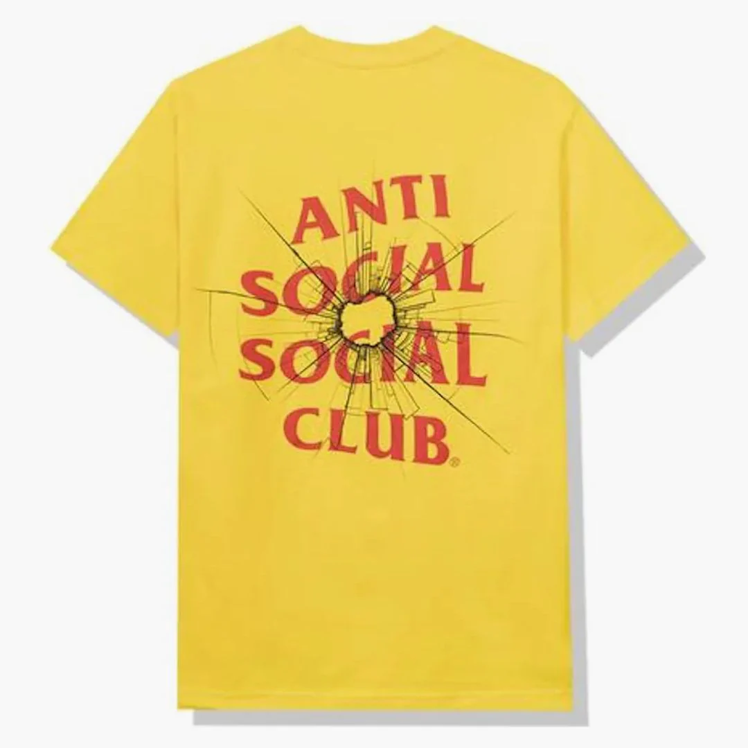 Anti Social Social Club Theories Tee Yellow