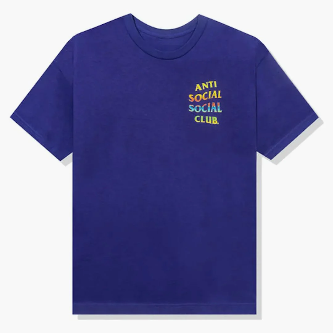 Anti Social Social Club Thermal Internal T-shirt Purple - Image 2