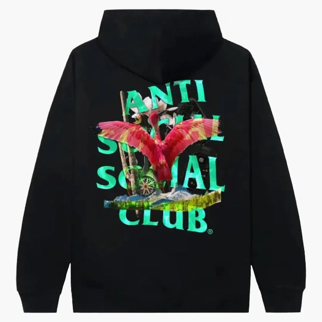 Anti Social Social Club Thorns Hoodie Black