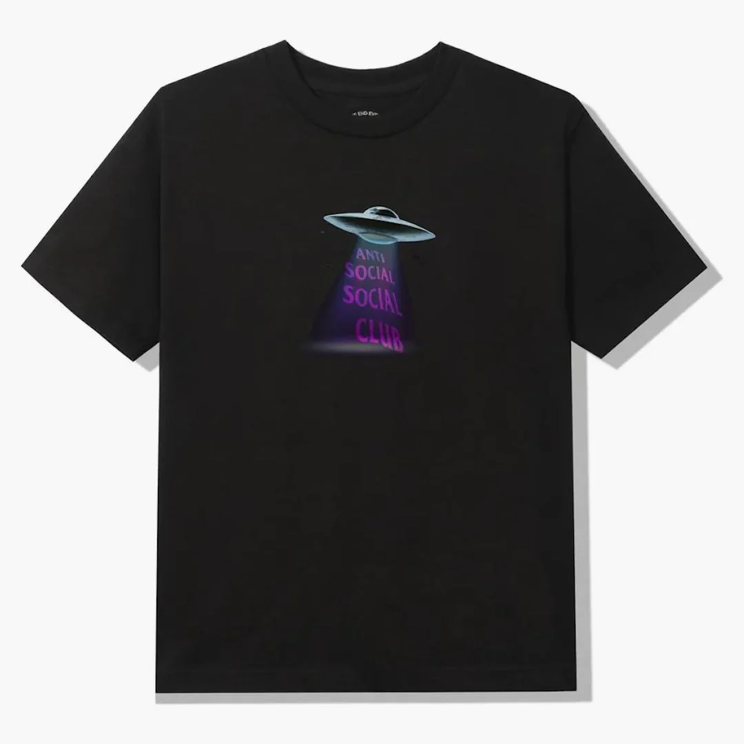 Anti Social Social Club Thoughts T-shirt Black - Image 2