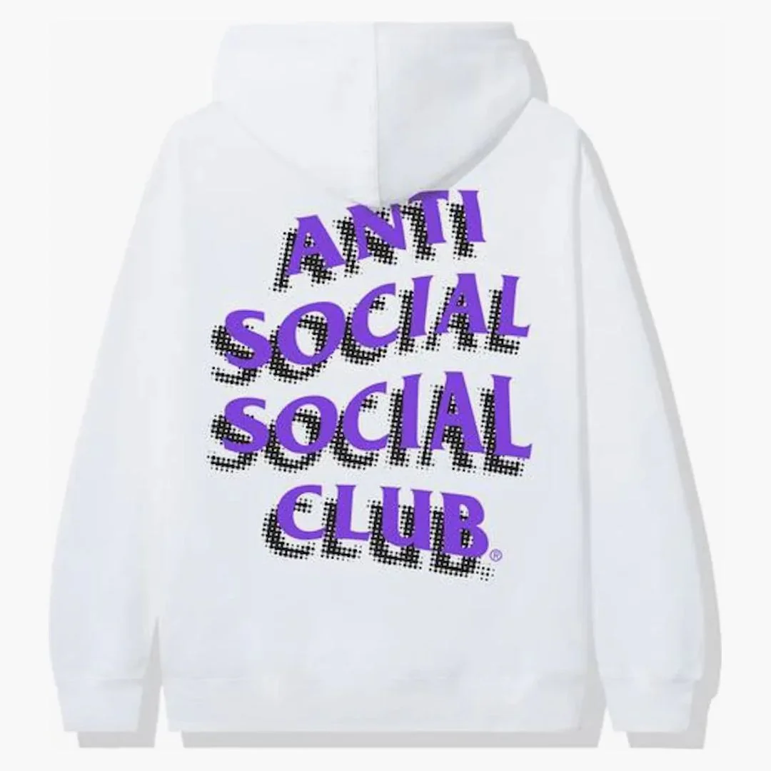 Anti Social Social Club Toned Down Hoodie White