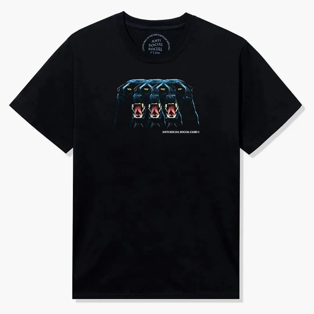 Anti Social Social Club Torn Apart Tee Black - Image 2