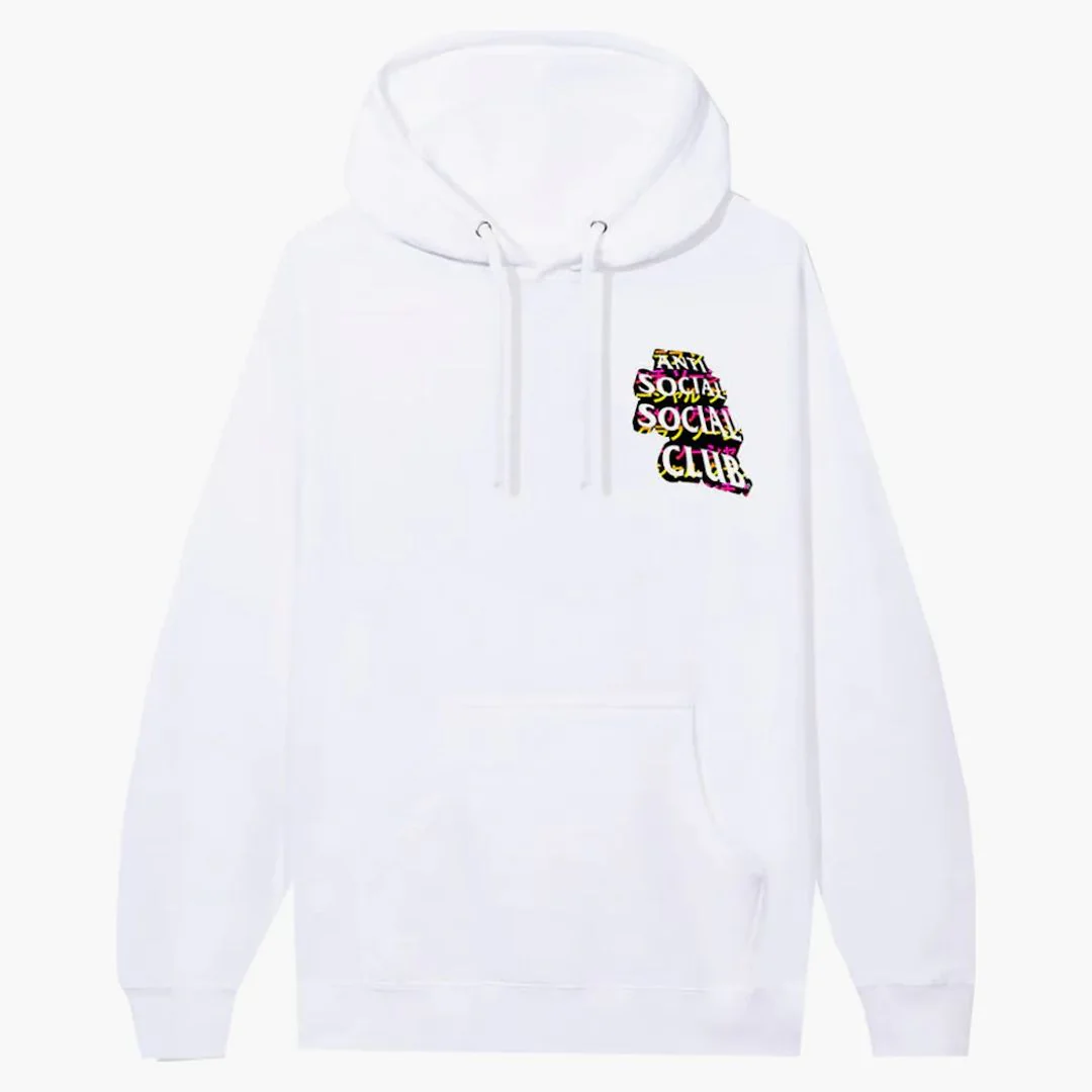 Anti Social Social Club Tq Hoodie White - Image 2