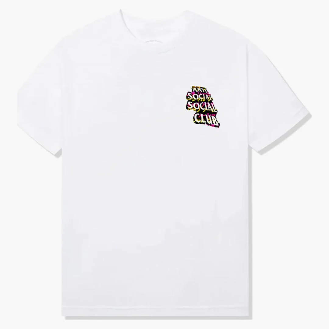 Anti Social Social Club Twisted Quickness Tee White - Image 2