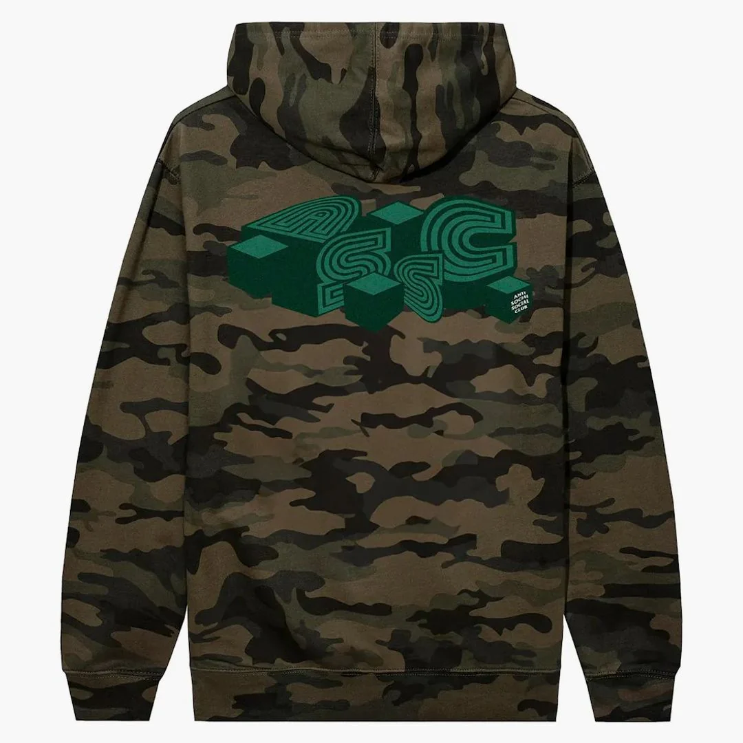 Anti Social Social Club Uncertainty Hoodie Camo