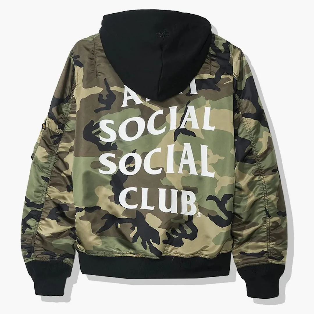 Anti Social Social Club Urus Ma1 Jacket (fw19) Camo - Image 2
