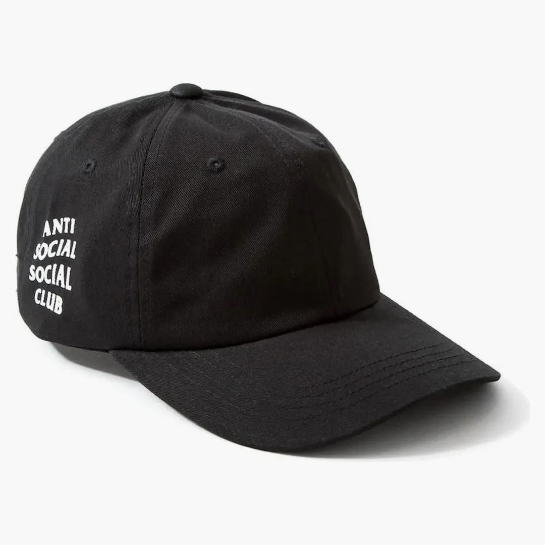 Anti Social Social Club Weird Cap (fw19) Black