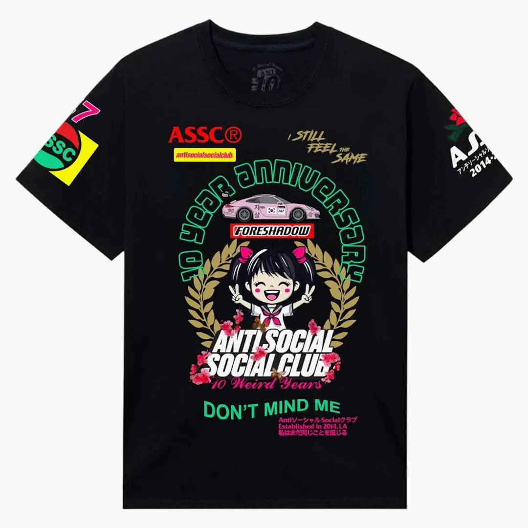 Anti Social Social Club Weird Years Tee Black