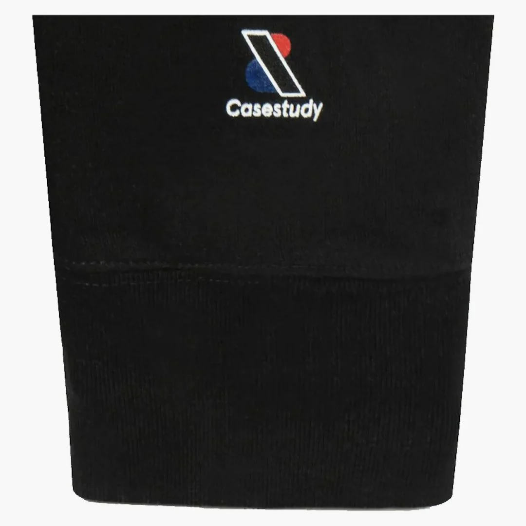 Anti Social Social Club X Case Study Flag Hoodie Black - Image 2