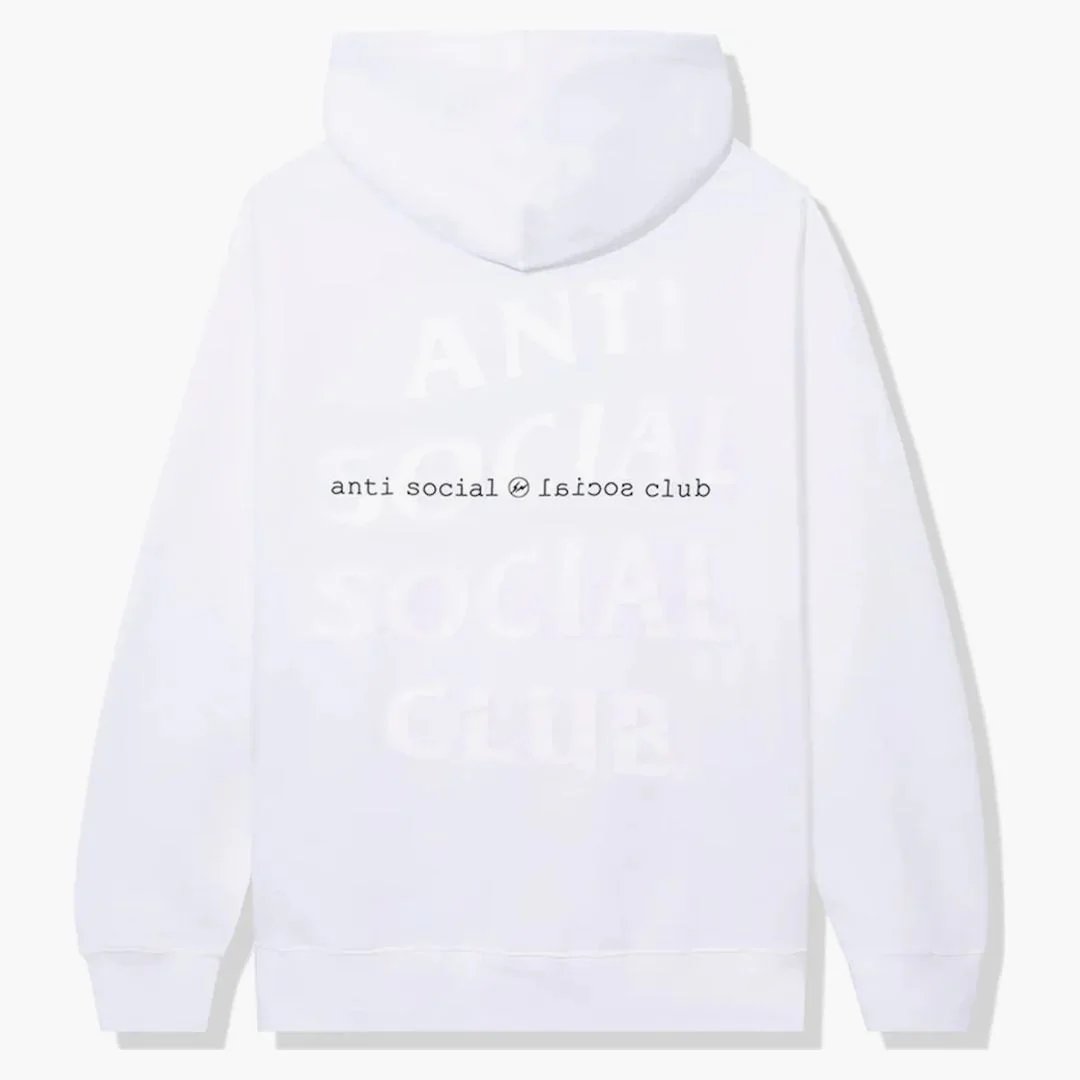 Anti Social Social Club X Fragment Type A Hoodie (fw22) White