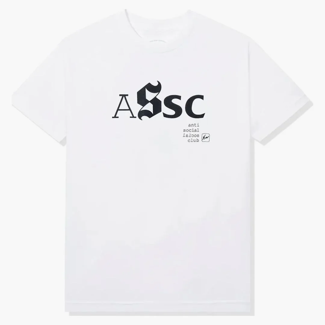Anti Social Social Club X Fragment Type A Tee (fw22) White
