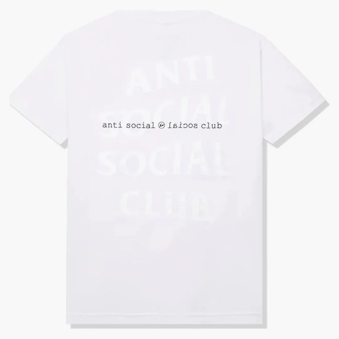 Anti Social Social Club X Fragment Type A Tee (fw22) White - Image 2