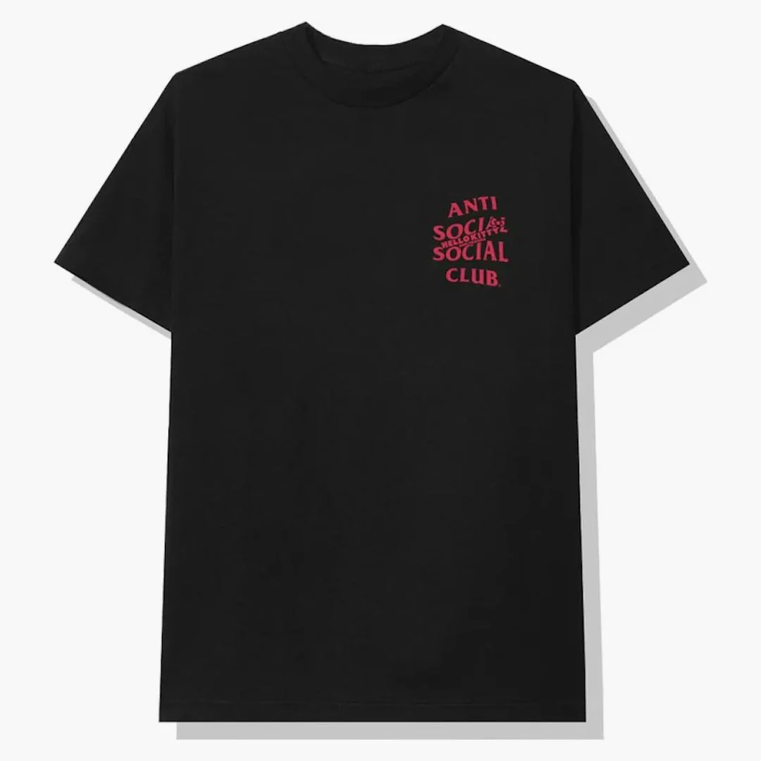 Anti Social Social Club X Hello Kitty And Friends Tee Black - Image 2