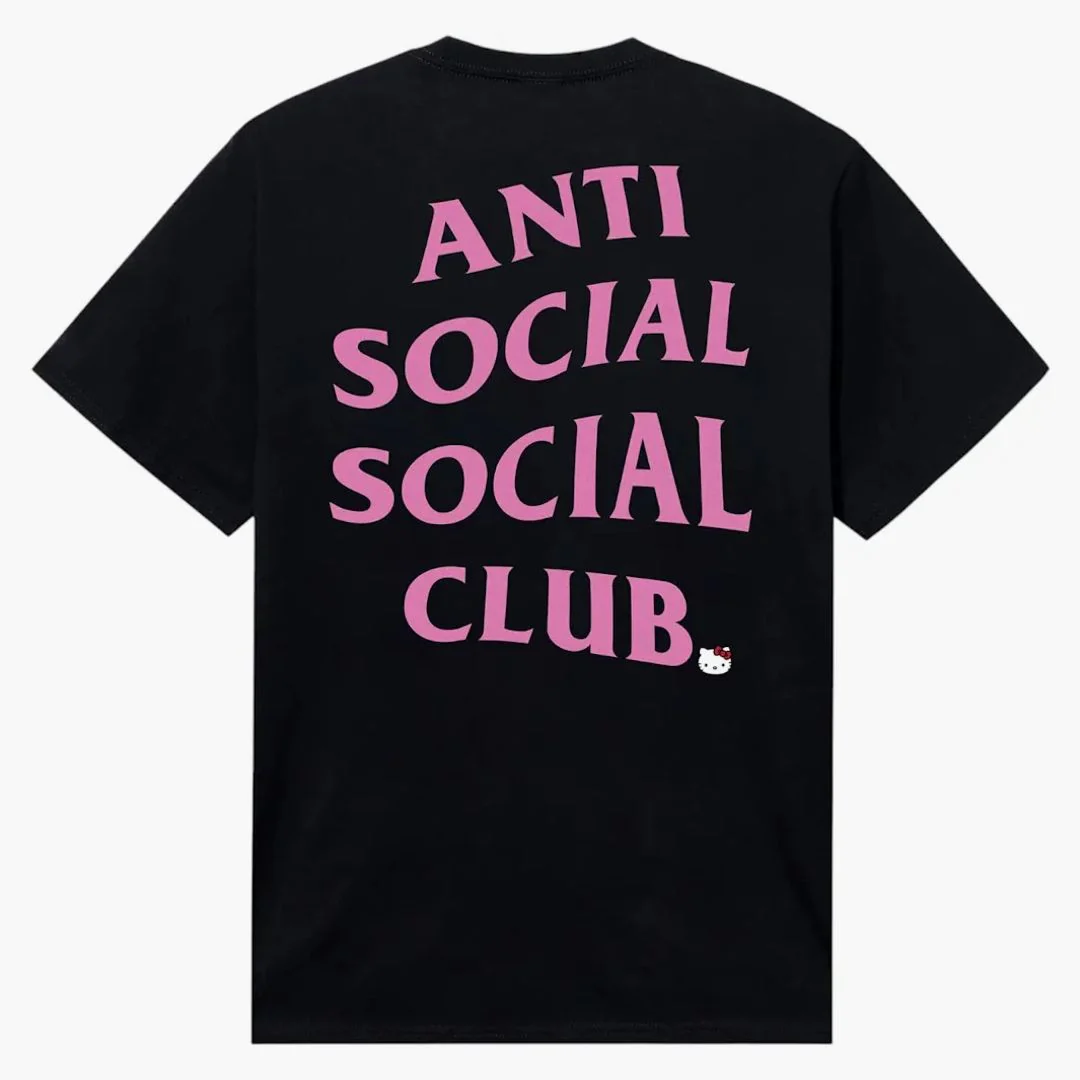 Anti Social Social Club X Hello Kitty Racing Tee Black - Image 2