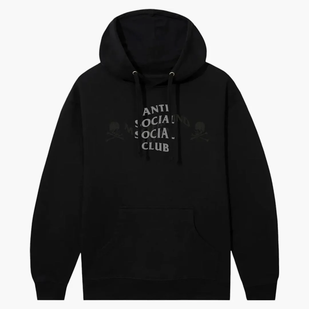 Anti Social Social Club X Mastermind Mind Hoodie Black - Image 2
