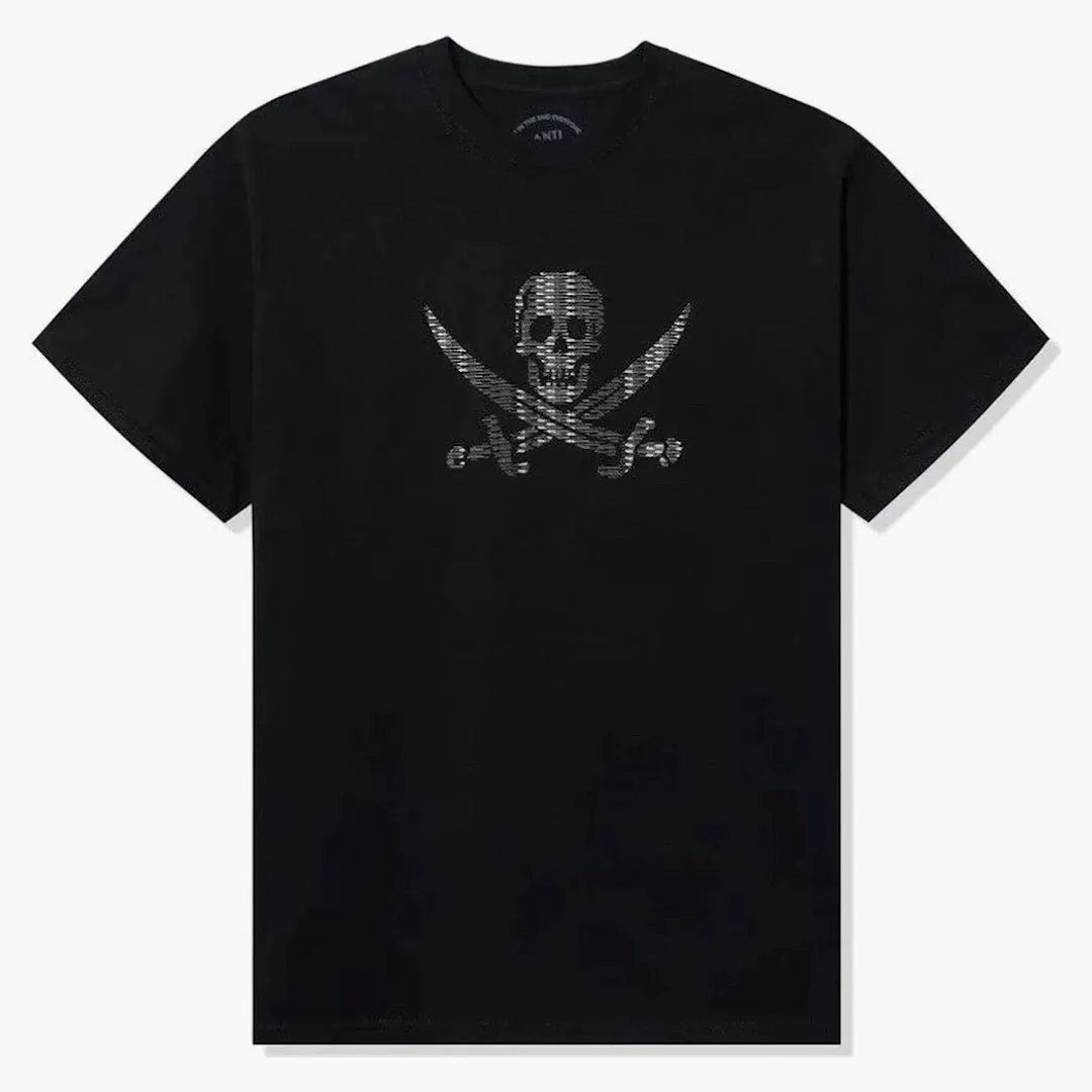 Anti Social Social Club X Neighborhood Crossbone Tee Black