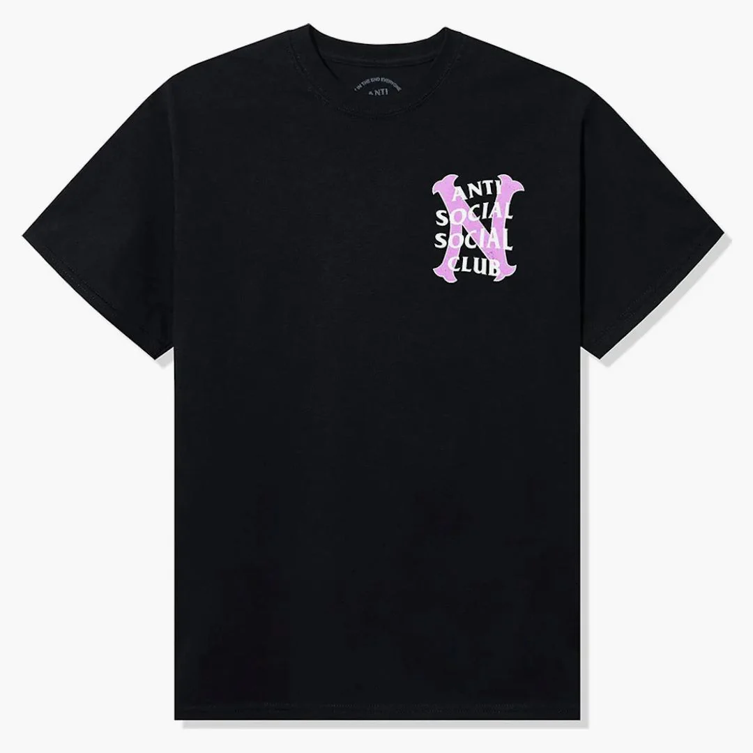 Anti Social Social Club X Neighborhood N Tee Tee Black - Image 2
