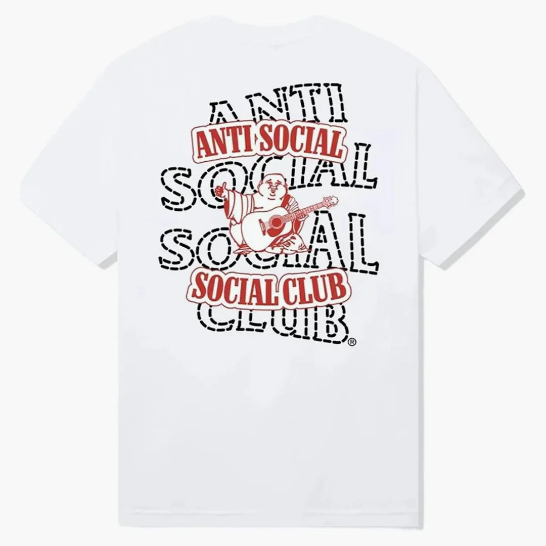 Anti Social Social Club X True Religion Anti-truth Premium Heavyweight Tee White