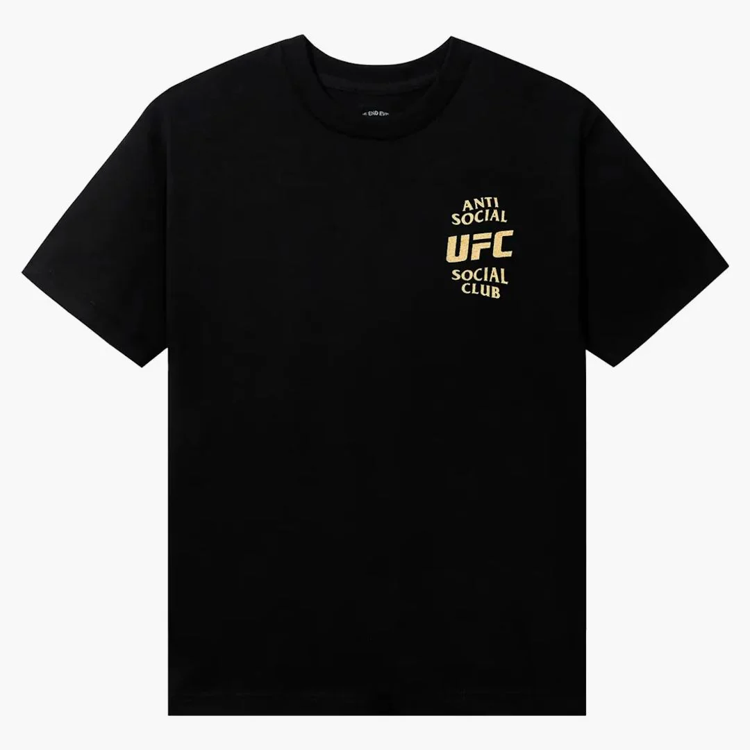 Anti Social Social Club X Ufc Self-titled Tee Black - Image 2
