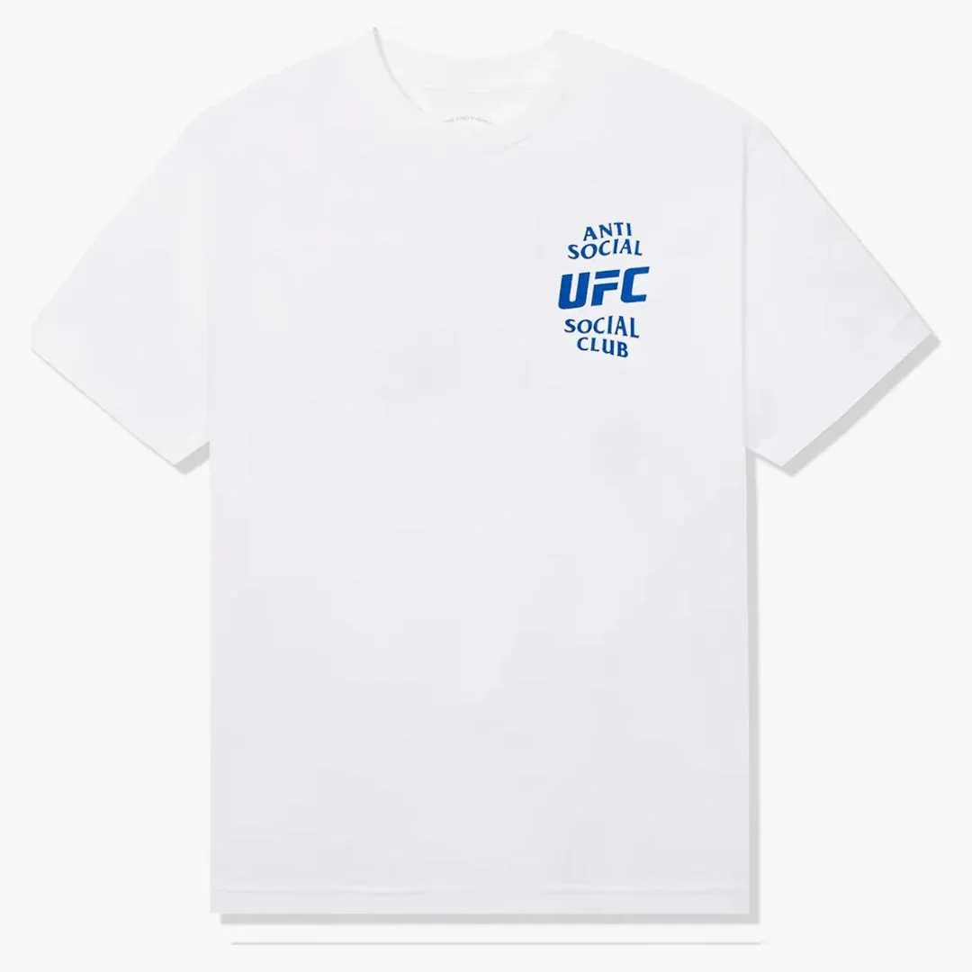 Anti Social Social Club X Ufc Self-titled Tee White