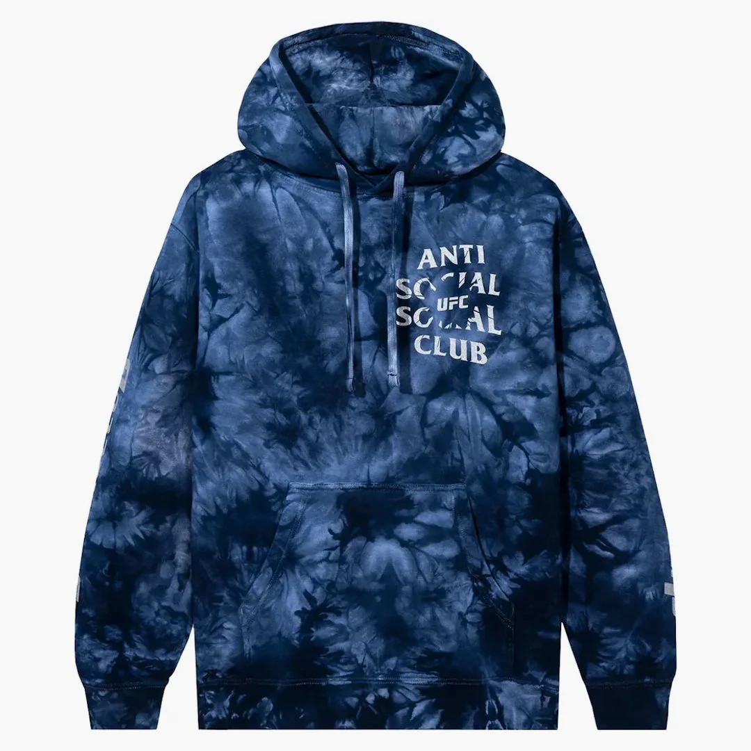 Anti Social Social Club X Ufc Ultimatum Hoodie Blue