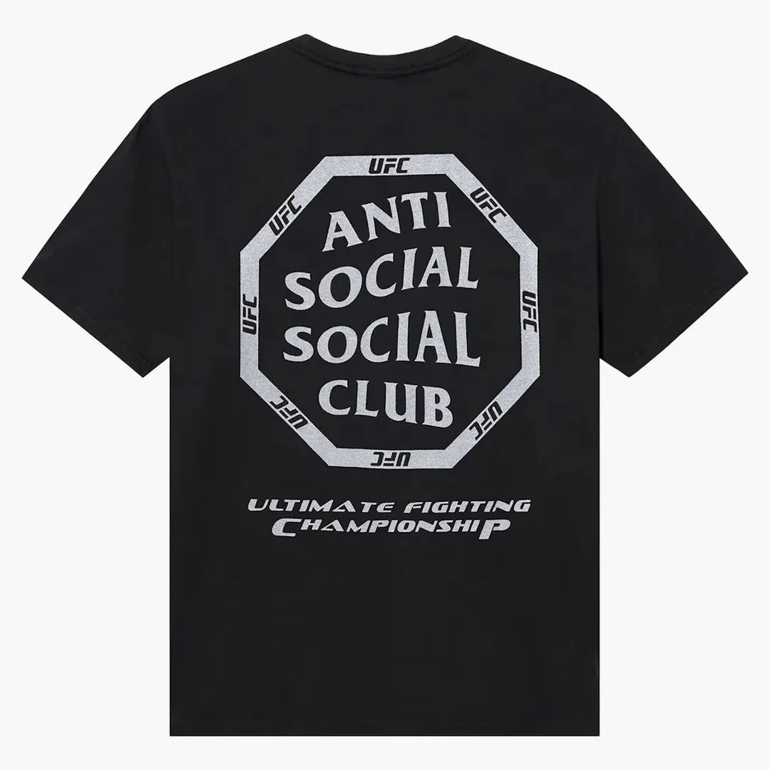 Anti Social Social Club X Ufc Ultimatum Tee Black