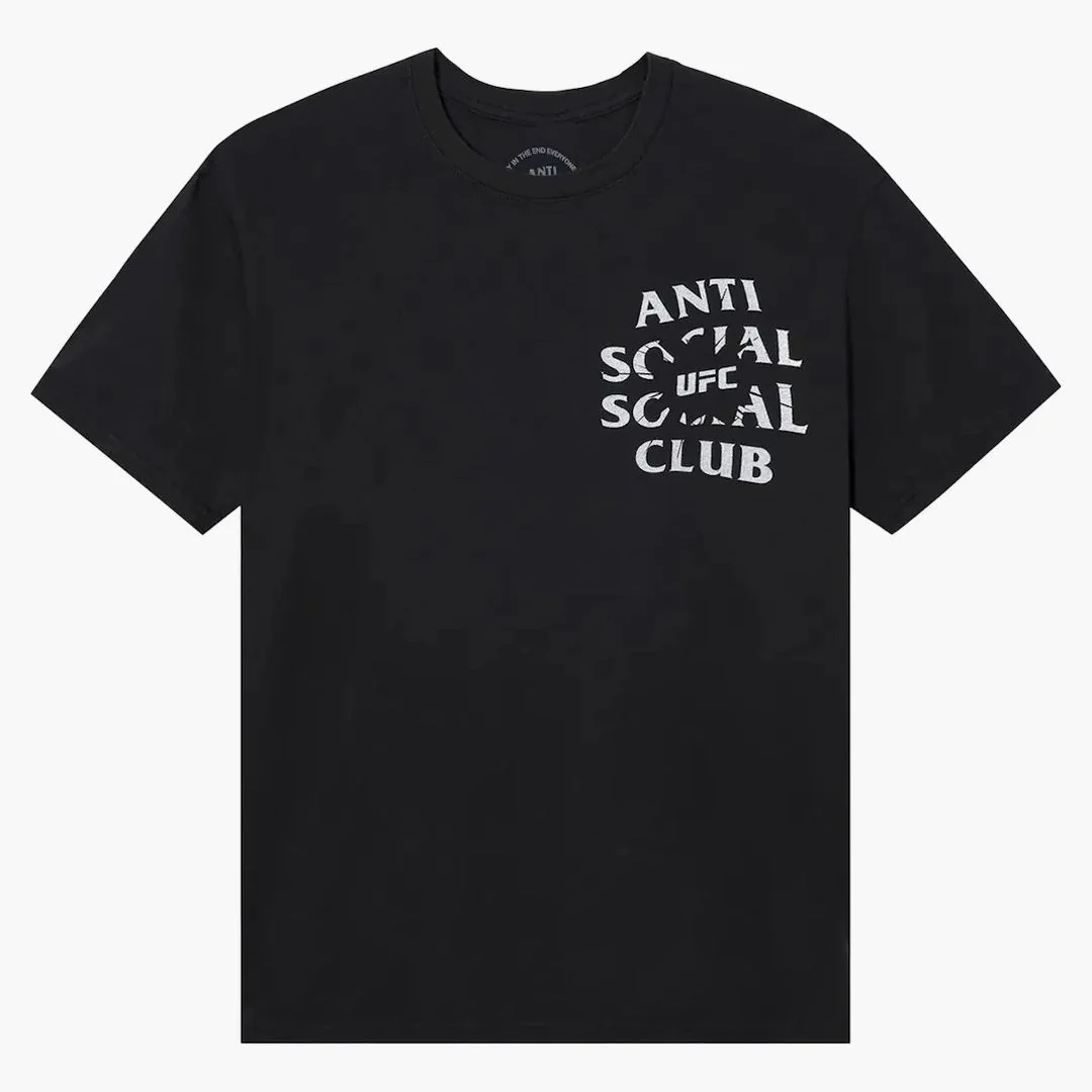 Anti Social Social Club X Ufc Ultimatum Tee Black - Image 2