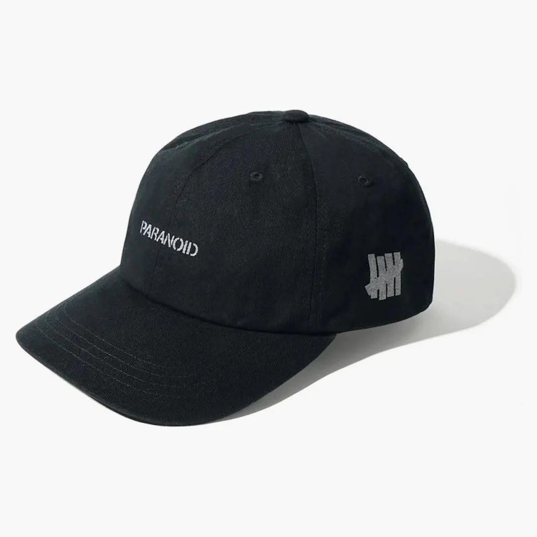 Anti Social Social Club X Undefeated Paranoid Cap Black