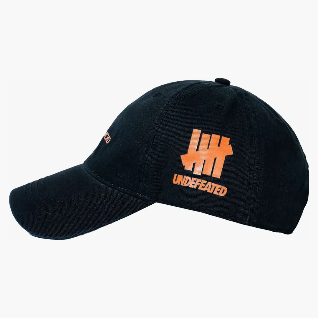 Anti Social Social Club X Undefeated Still Paranoid Cap Black - Image 3