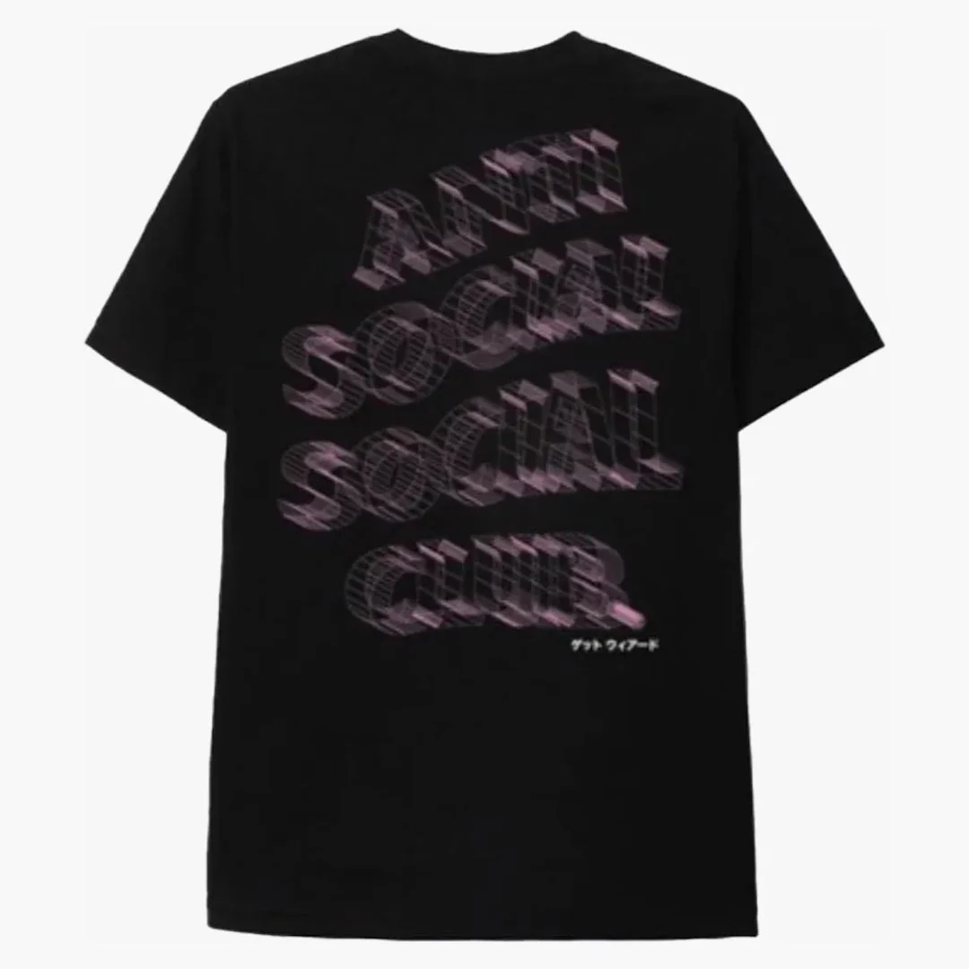 Anti Social Social Club Yokohama Tee Black
