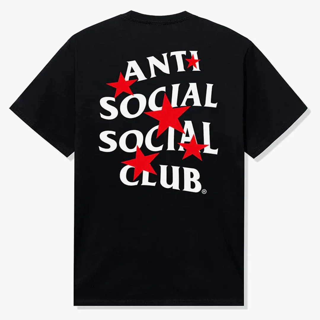 Anti Social Social Club You Don't Know Me Tee Black
