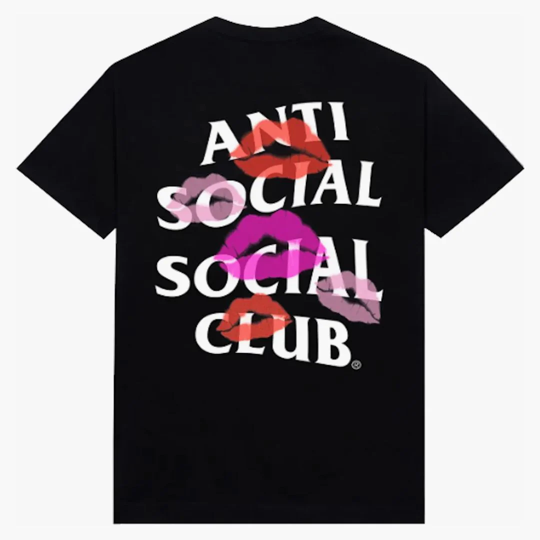 Anti Social Social Club Your Kiss Tee Black - Image 2