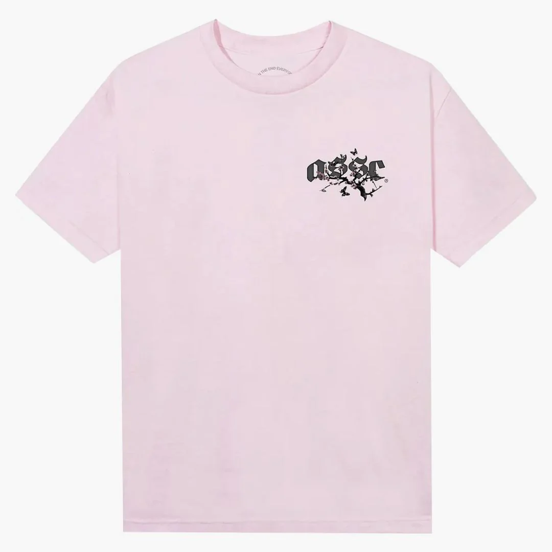 Anti Social Social Club Your Majesty Tee Pink