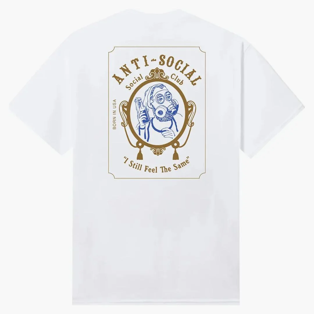 Anti Social Social Club Zig Zag Tee White