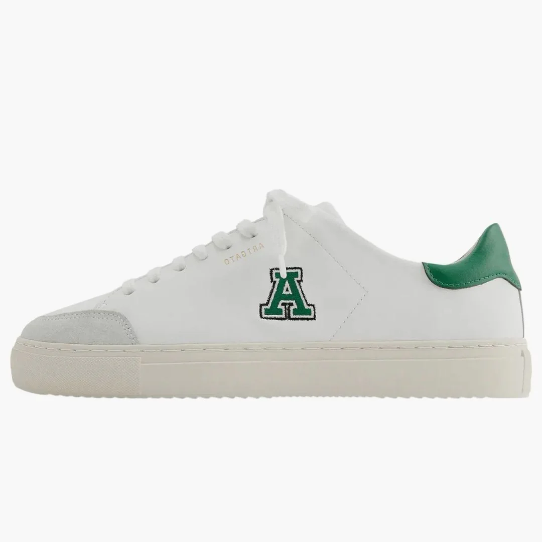 Axel Arigato Clean 90 College A White Kale Green